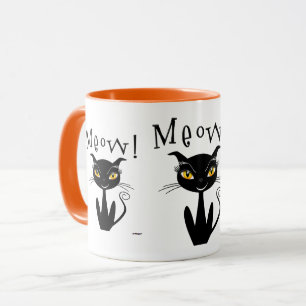 Caneca Gato Preto Caprichoso Mia!