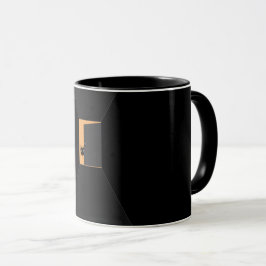 Caneca Gato Preto de Halloween