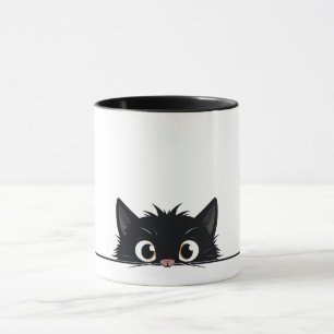Caneca Gato Preto de Pequim Bonito