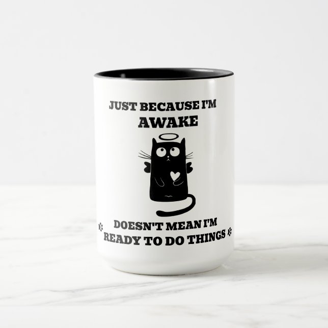 Caneca Gato Preto de Santo Cinto Moderno (Centro)