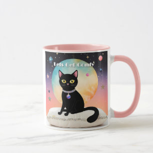 Caneca Gato Preto - Vamos nos Sentir Confortáveis