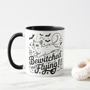 Caneca Gato siamês sussurra: Mágica na Noite das Hábias