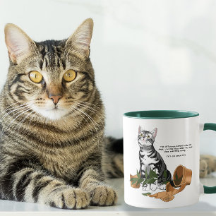 Caneca Gato Travesso Planta