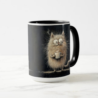 Caneca Gato Zumbido de Café