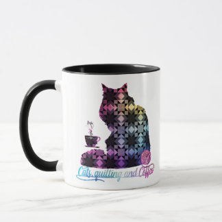 Caneca Gatos, acolchoado e café