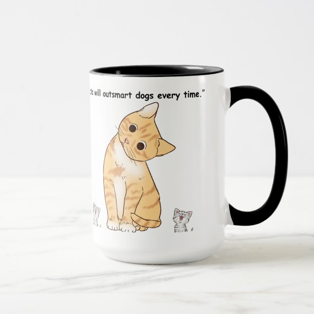 Caneca gatos bonitos (Direita)