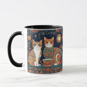 caneca gatos café