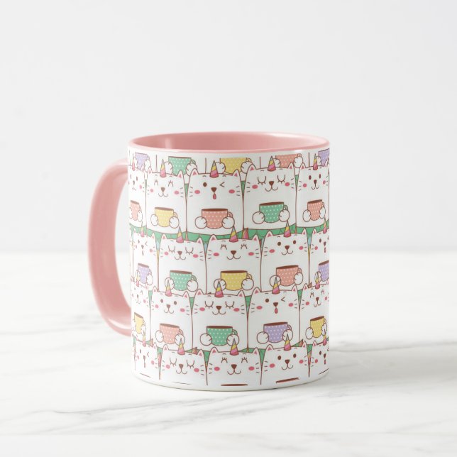 Caneca Gatos Cons (Frente Esquerda)