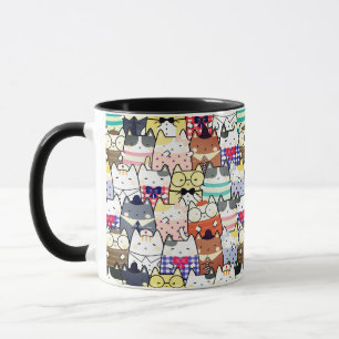 Caneca Gatos Gatos Gatos