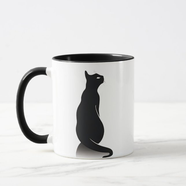 Caneca Gatos Pretos (Esquerda)