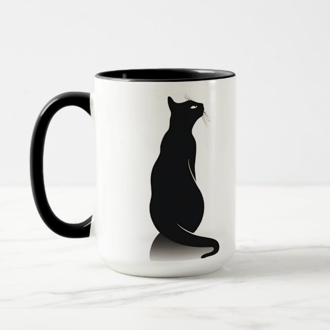 Caneca Gatos Pretos (Esquerda)