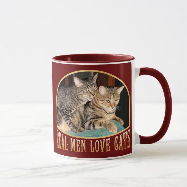 Caneca Gatos reais do amor dos homens (Direita)