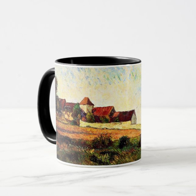 Caneca Gauguin - A Fazenda em Grue, (Frente Esquerda)