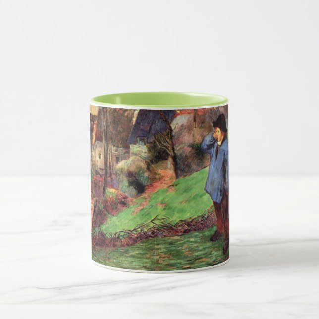 Caneca Gauguin - Paisagem da Bretanha (Centro)