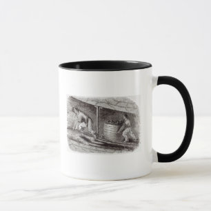 Caneca Gaveta fêmea em um Carvão-Poço em pouca Bolton