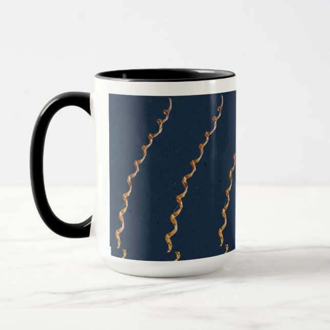 Caneca gavinha azul marinho (Esquerda)