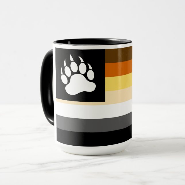 Caneca Gay Bears Flag Bear Paw (Frente Esquerda)