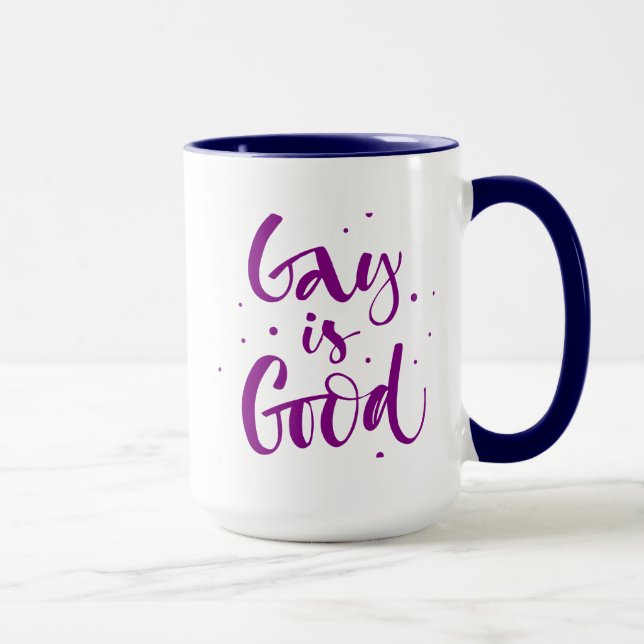 Caneca Gay é bom (Direita)