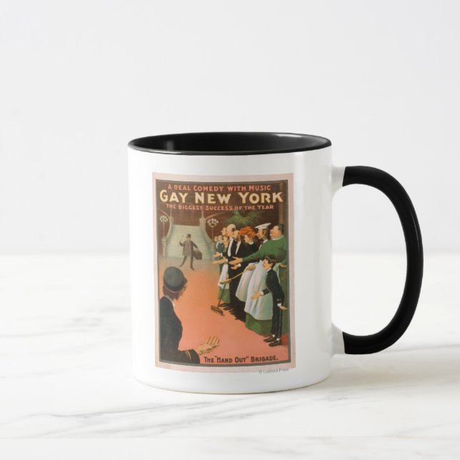 Caneca Gay Nova YorkRich Gentleman Theater Poster (Direita)