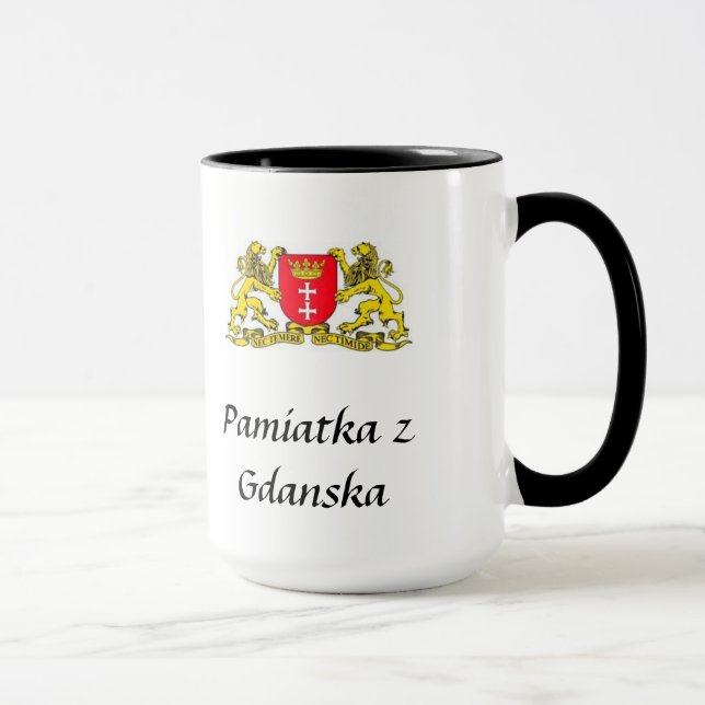 Caneca Gdansk Souvenir Mug (Direita)