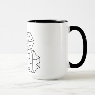 Caneca Geek Branco de  de 3º grau