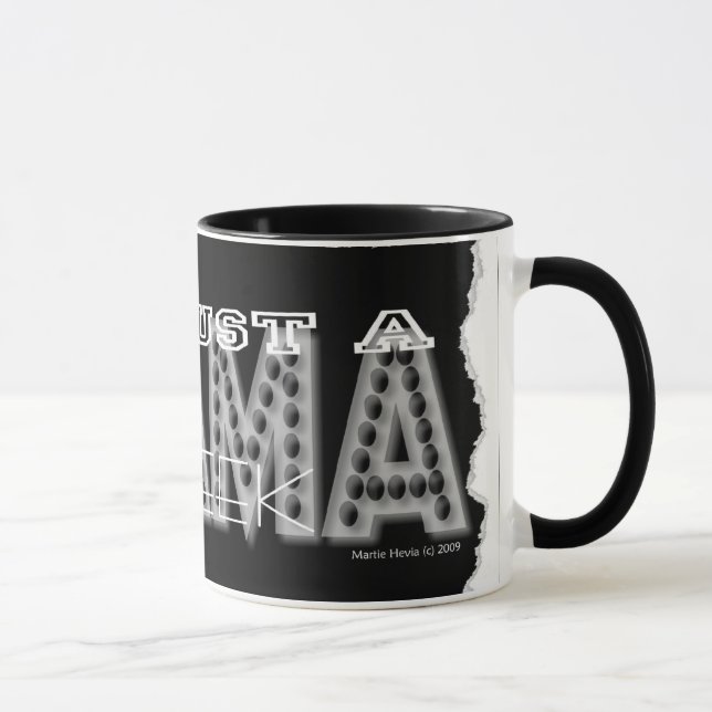 Caneca Geek De Drama - Não Apenas Um Rótulo - Mug (Direita)
