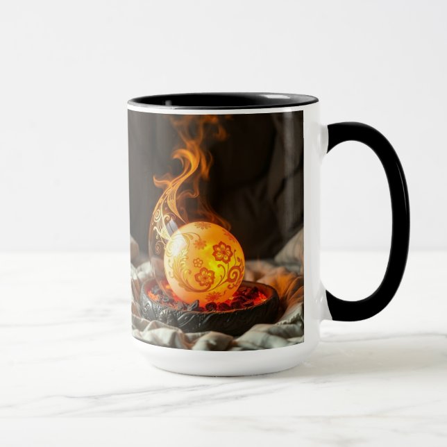 Caneca Geheimnisvolle Dracheneier – Ursprung des Feuers (Direita)
