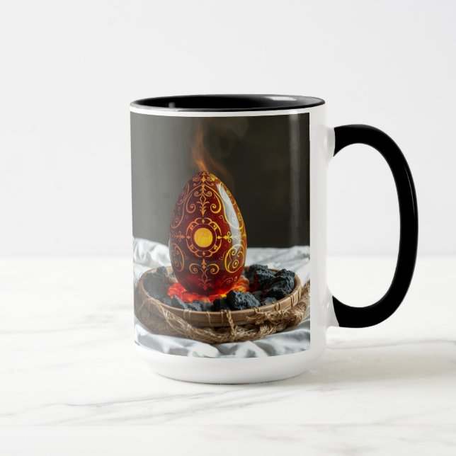 Caneca Geheimnisvolle Dracheneier – Ursprung des Feuers (Direita)