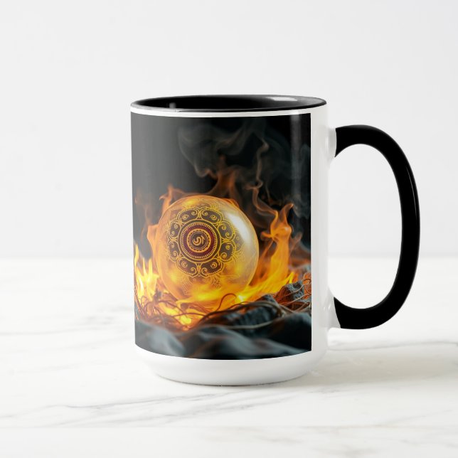 Caneca Geheimnisvolle Dracheneier – Ursprung des Feuers (Direita)