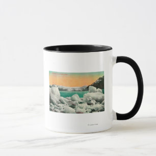 Caneca Geleira e iceberg de Muir em Alaska #1State