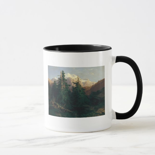 Caneca Geleira, Rosen Lanigletscher, 1854 (Direita)