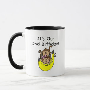 Caneca Gêmeos, Macaco, segundo aniversário