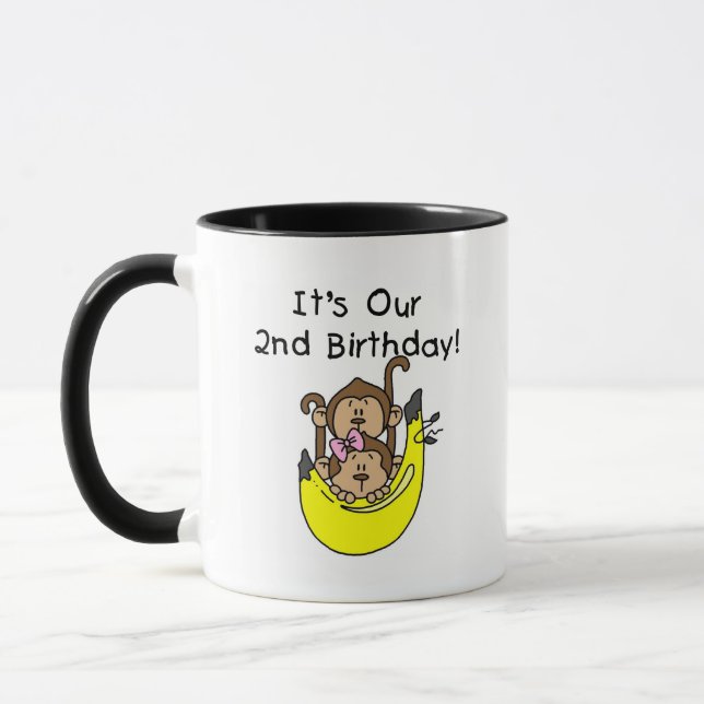 Caneca Gêmeos, Macaco, segundo aniversário (Esquerda)