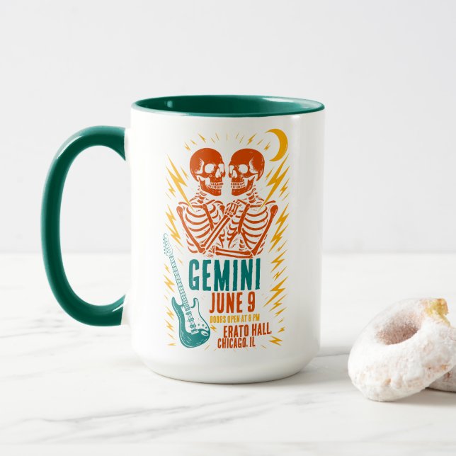 Caneca Gêmeos no Erato Hall: Concerto Punk de Esqueletos  (Com Donut)