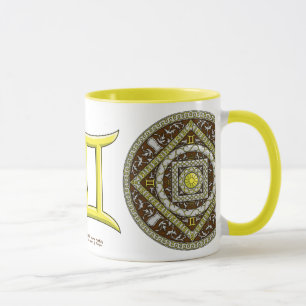 Caneca Gemini Mandala Mug