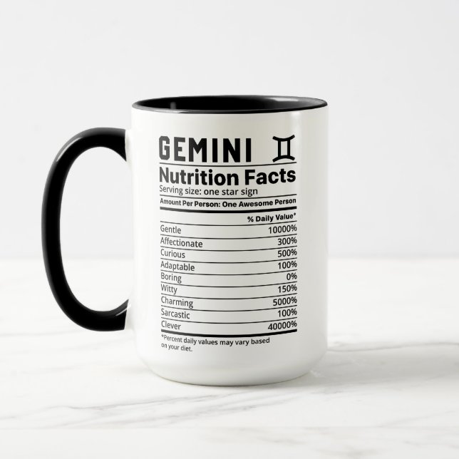 Caneca Gemini Mug (Esquerda)