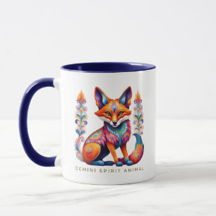 Caneca Gemini Spirit Fox Alebrije