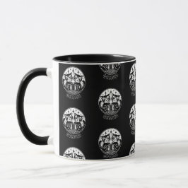 Caneca Gemini Zodiac Black Mug
