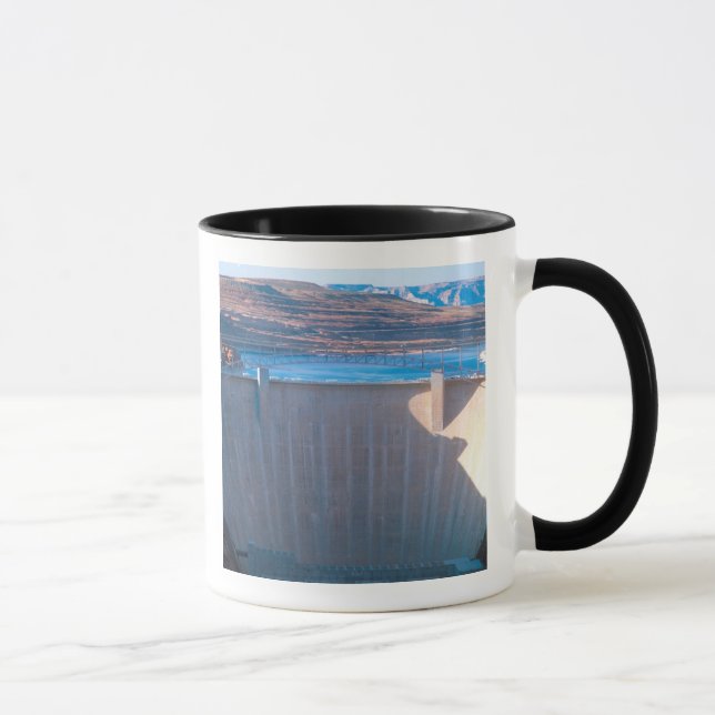 Caneca Gen Canyon Dam no Rio Colorado em Page, (Direita)