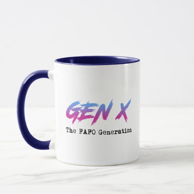 Caneca Gen X - The FAFO Generation (Esquerda)