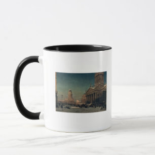 Caneca Gendarmenmarkt no inverno, 1857