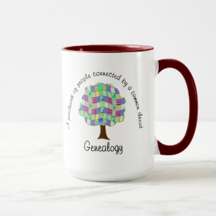 Caneca Genealogia de Patches