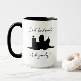 Caneca Genealogia, procuro a pedra angular da pessoas mor