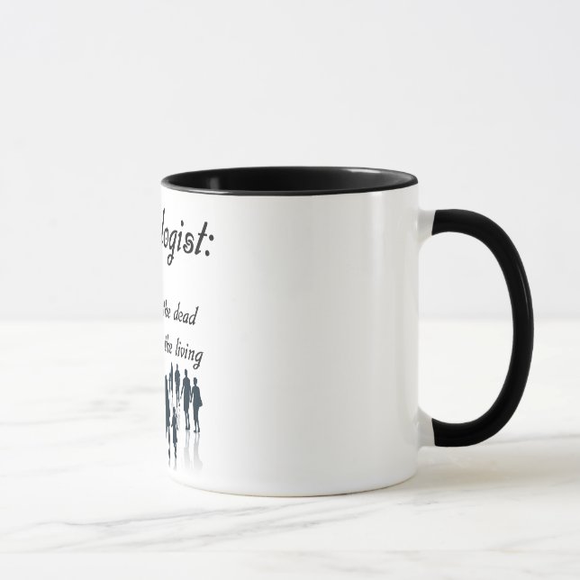 Caneca Genealogista Engraçado (Direita)