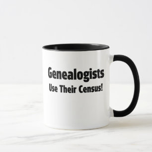 Caneca Genealogistas Usam Seu Censo