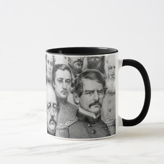 Caneca Generais da Guerra Civil da União (Direita)