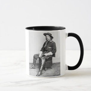Caneca General George A. Custer (foto de b/w)