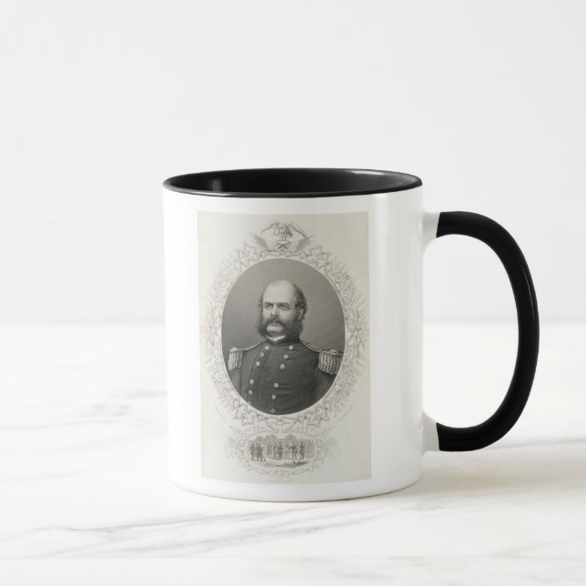 Caneca General principal Ambrose Everett Burnside (Direita)