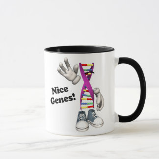 Caneca Genes legais DNA engraçado
