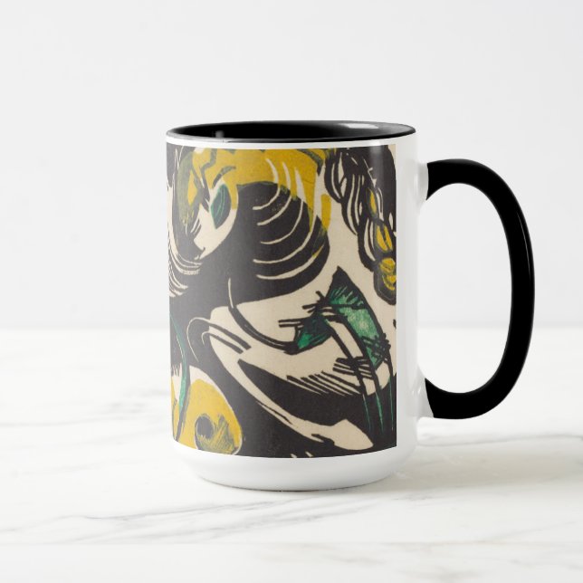 Caneca Génese II Schopfungsgeschichte II de Franz Marc | (Direita)
